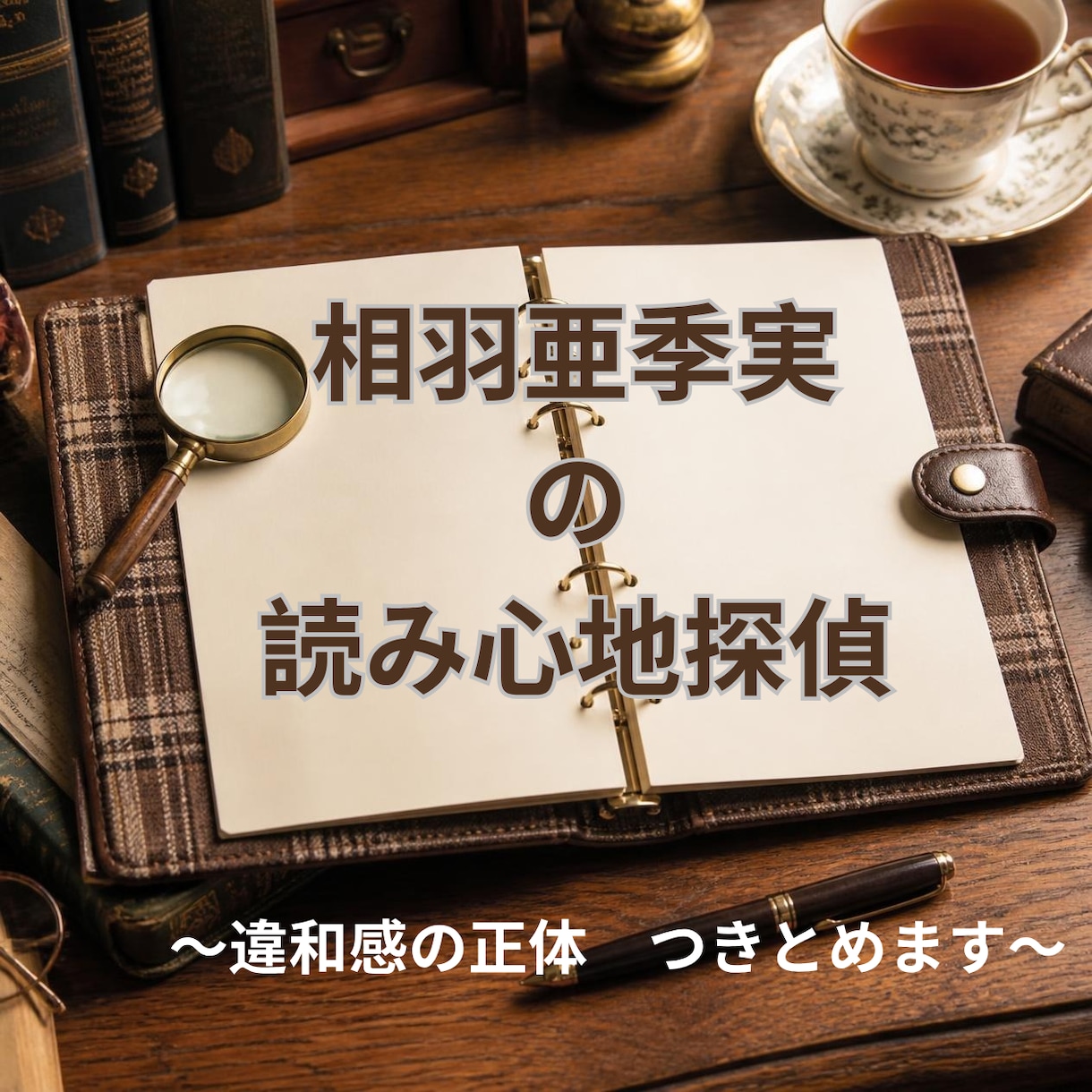 相羽亜季実の読み心地探偵～違和感の正体つきとめます 作品の中の違和感の正体、言語化します イメージ1