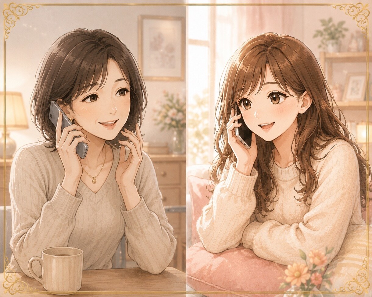 短時間OK✅気軽な雑談♥️お付き合いします 雑談/話し相手/傾聴/趣味/愚痴/ただ話したい/自慢 イメージ6