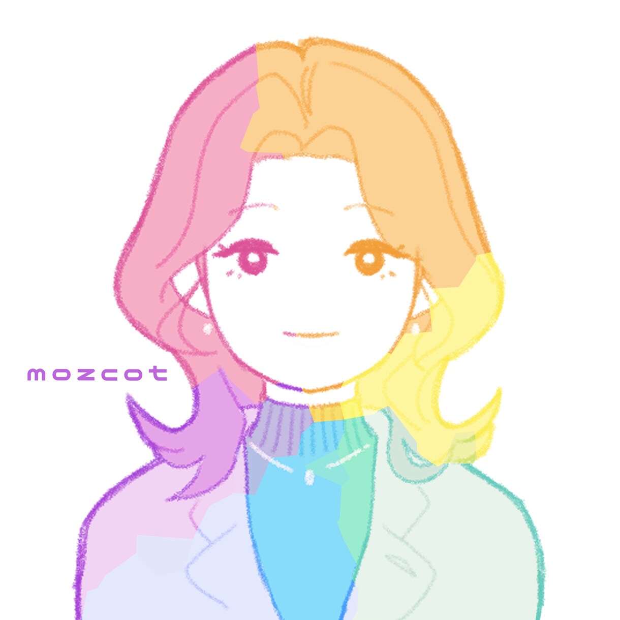 万人受けするシンプル手描き✦アイコンお描きします ✦おまかせ可✦写真一枚で簡単依頼✦風合いある鉛筆風の線画 イメージ5