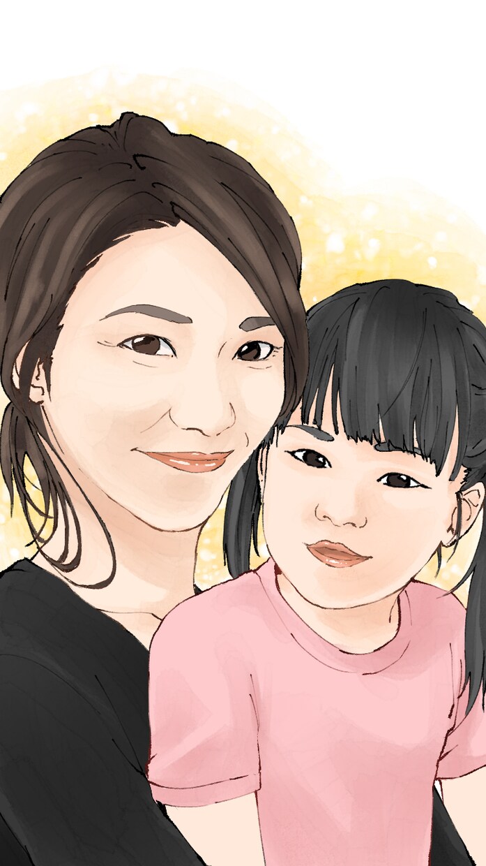 描かれた人に幸福が訪れる似顔絵を描きます 2日以内に納品●幸福プレゼント付き イメージ3