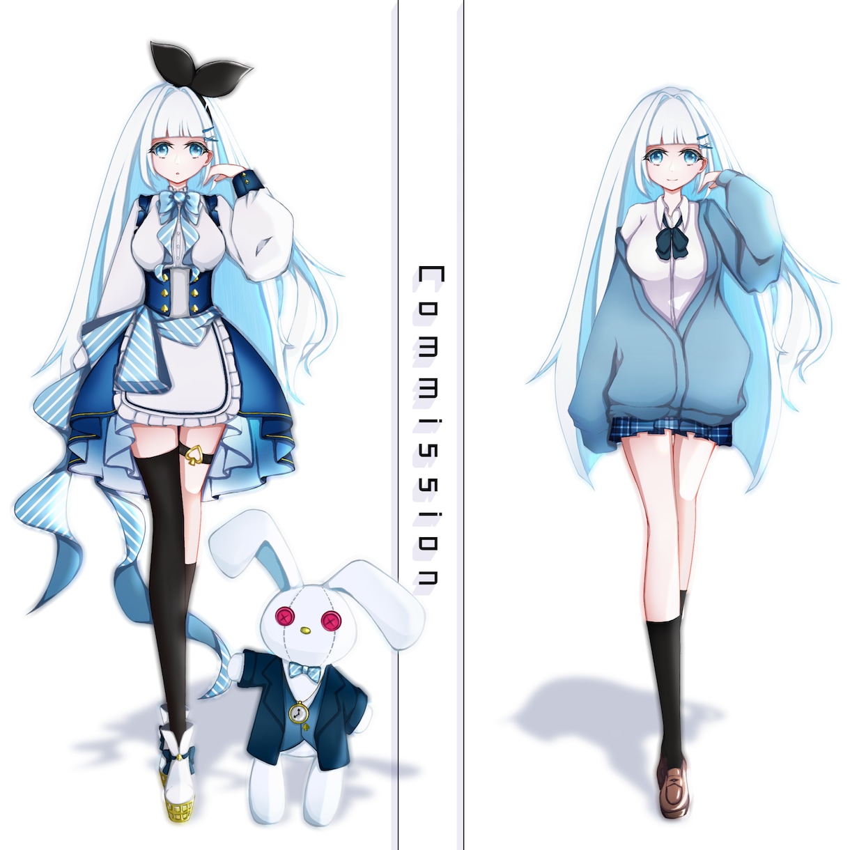 TRPG、ゲーム等のキャラクターイラスト描きます 低価格で全身立ち絵が手に入る！ イメージ4