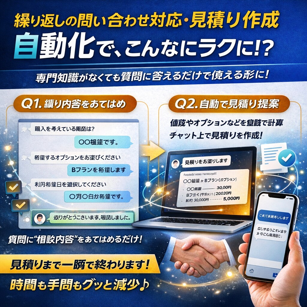 問合せ・見積り対応を自動化する商品販売GPTします 24時間あなたの代わりに営業する分身AIを作ります イメージ2