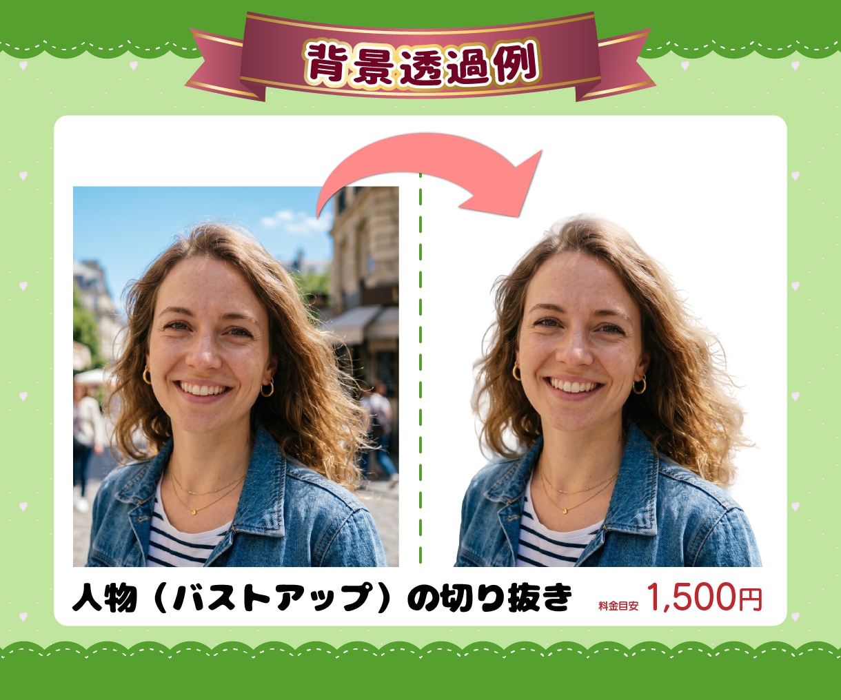 商品画像・人物写真を丁寧に背景透過いたします ECサイト・SNS・チラシ制作などに使いやすい画像へ！ イメージ10