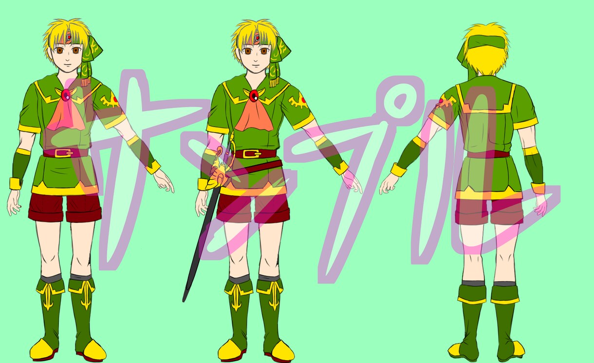 オリキャラ描きます ゲーム絵、アイコン、なんでもあり！ イメージ3