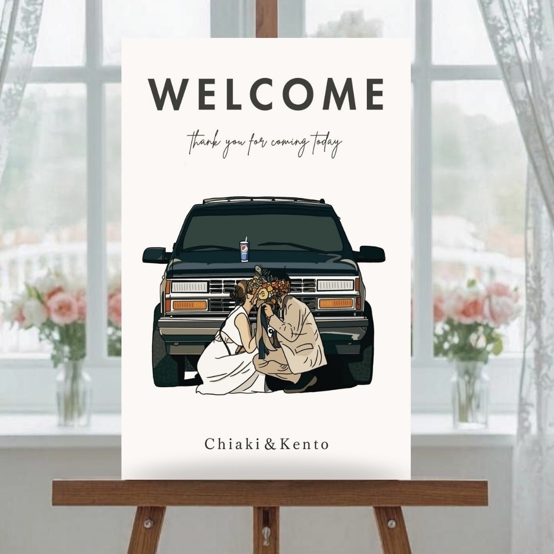 世界に1つのウェディングボードを心を込めて描きます 「一生の思い出を、ずっと飾れるカタチに。」 イメージ1