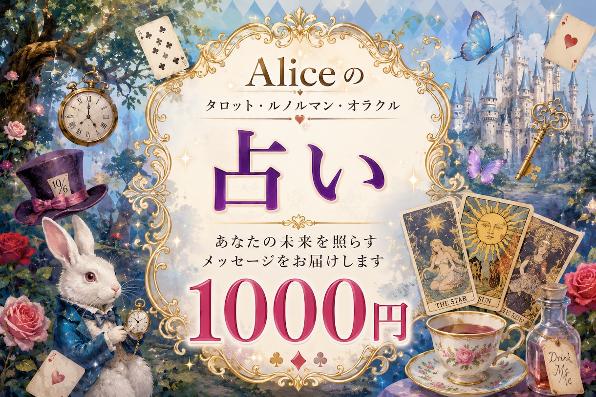 高次元と繋がりオラクルカードを引いて占います 好きな人の事や今必要なメッセージ、仕事の事など占います♡ イメージ1