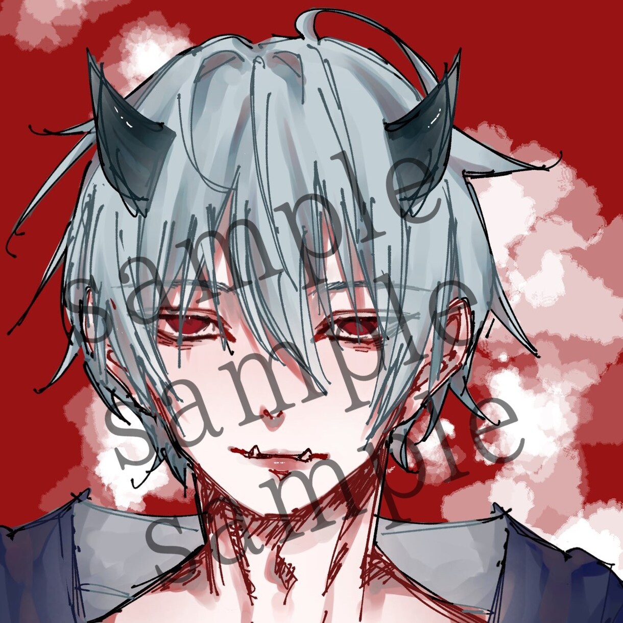 ざかざかなイラスト、アイコン描きます 線がラフな分納期早めに納品できます イメージ1