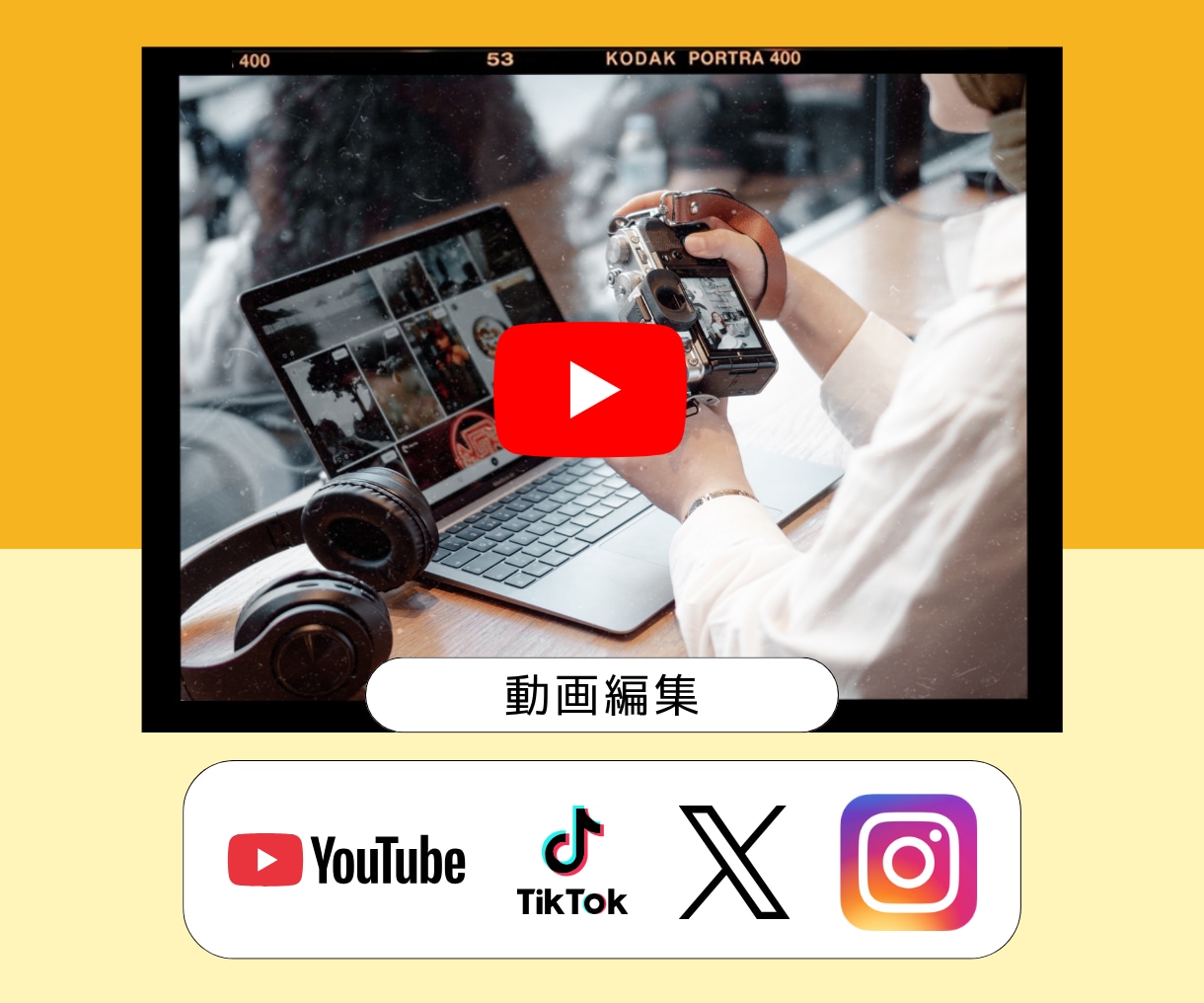 駆け出し割：YouTubeなどの動画編集承ります 経験積ませてください。動画制作をお手伝いします。 イメージ1