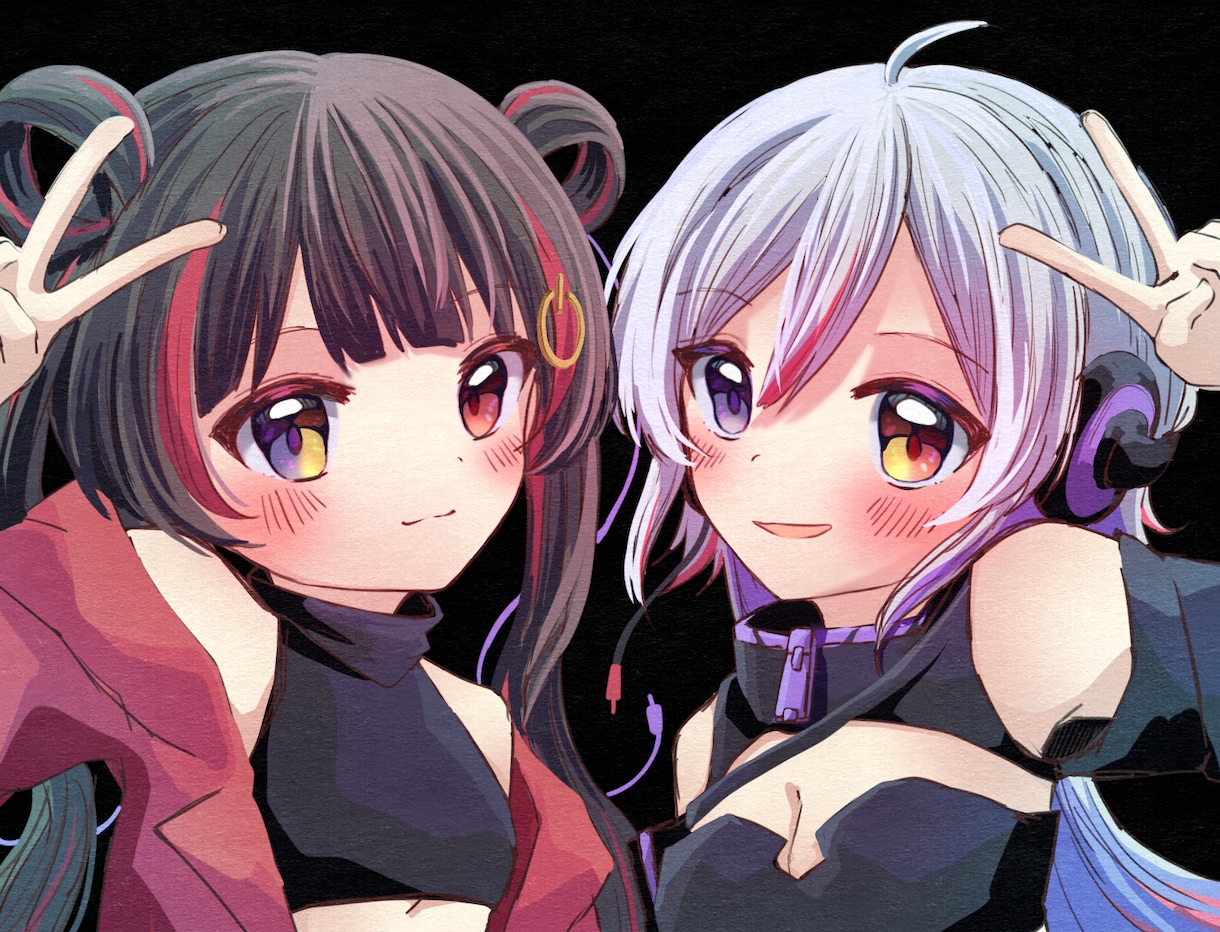 かわいいのに映えるイラストを描きます デザインを学ぶ美大生による目をひくイラスト イメージ5