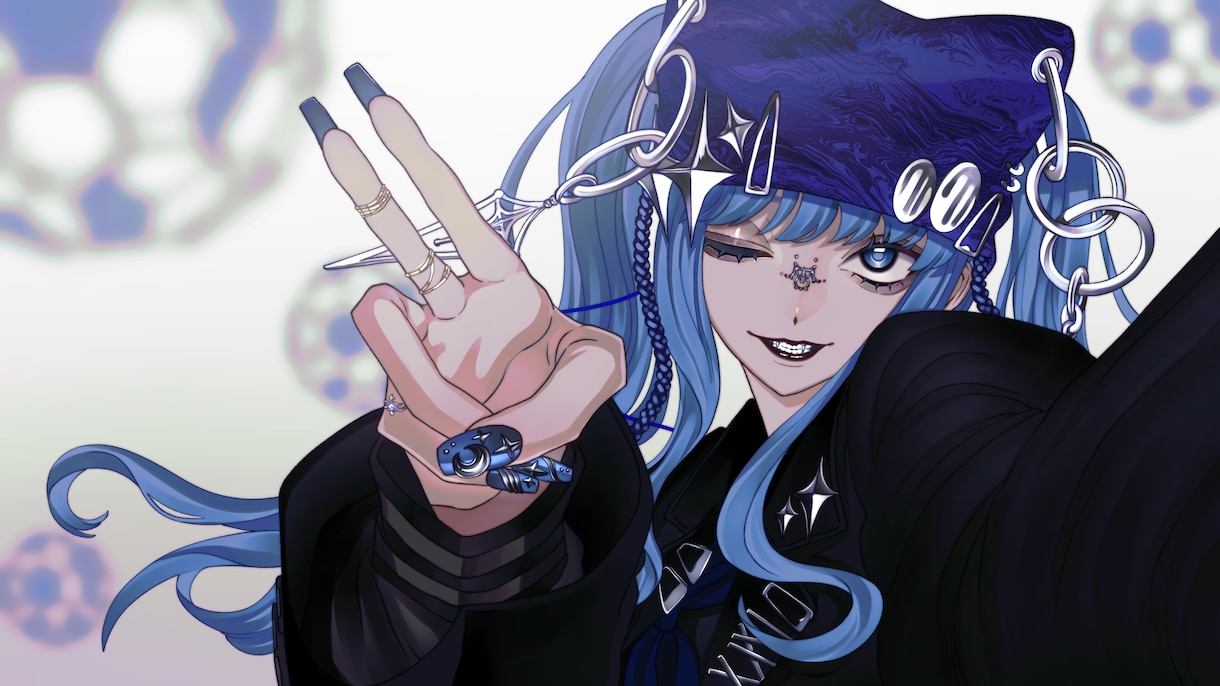 歌ってみたや実況配信などの動画用イラストを描きます 動画の顔となるサムネイラスト制作 イメージ2