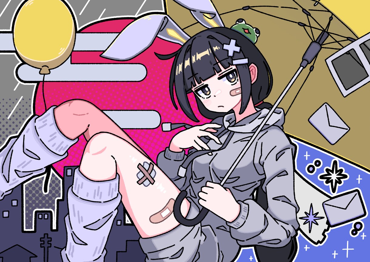 個人利用/商用利用対応のイラスト制作します かっこかわいいキャラクターイラストの作成 イメージ1