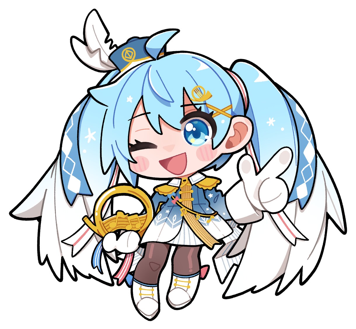 SDキャラ制作します！明るい絵柄で仕上げます アイコンやサムネに使えるポップな明るいキャラクターを描きます イメージ2