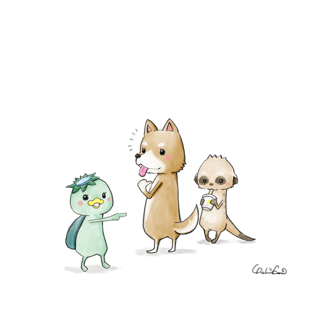 アイコン！似顔絵！挿絵！キャラ！なんでも描きます プレゼントや記念日などの贈り物にもどうぞ。。 イメージ6