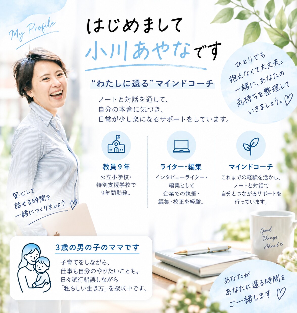 モヤモヤをほどいて「わたしに還る」をお手伝いします 本当はどうしたい？を一緒に見つける60分 イメージ6