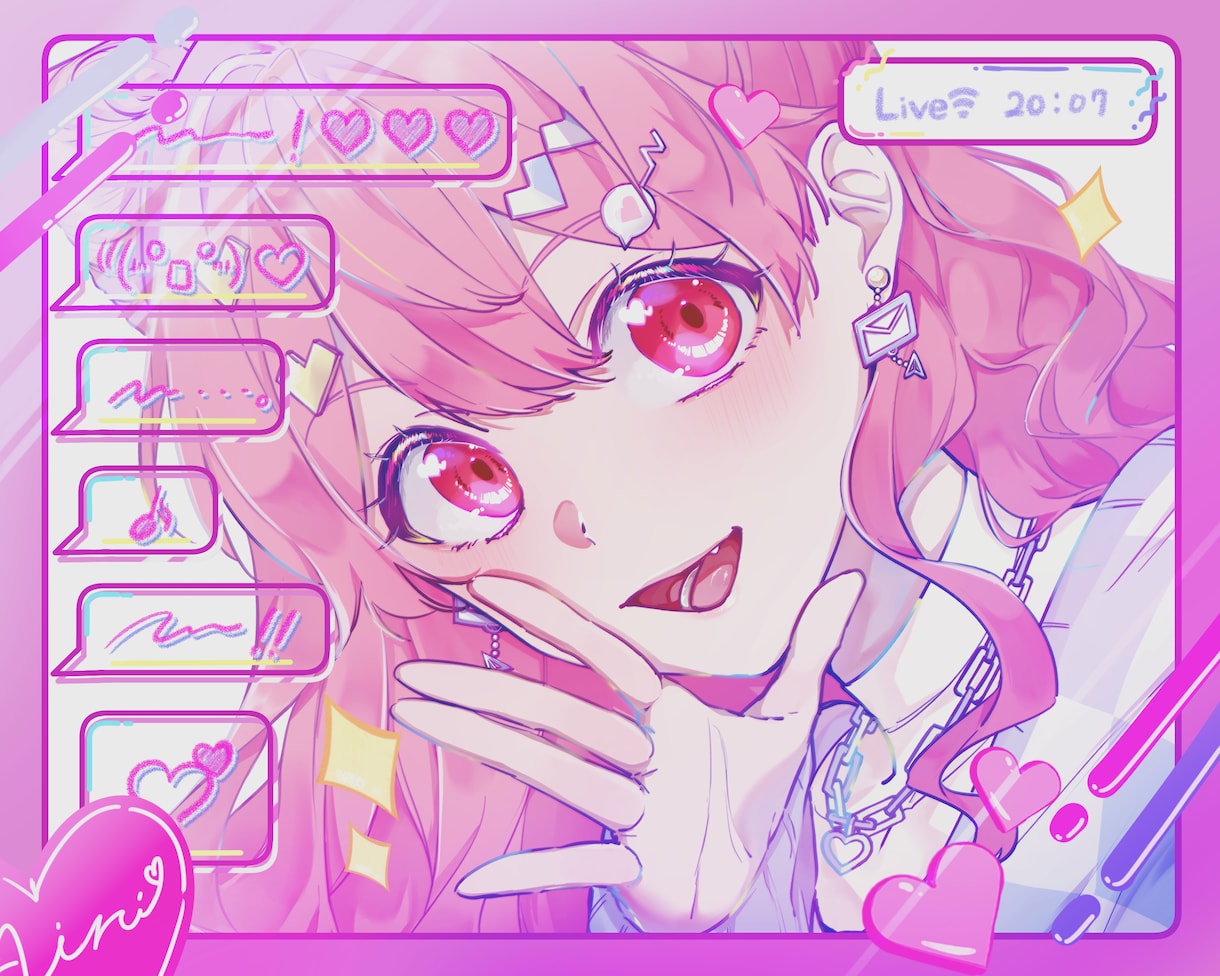 綺麗な色味で空気感や雰囲気の出るイラストを描きます SNSアイコン、キャラデザ、スチル等、何でもご相談ください！ イメージ5