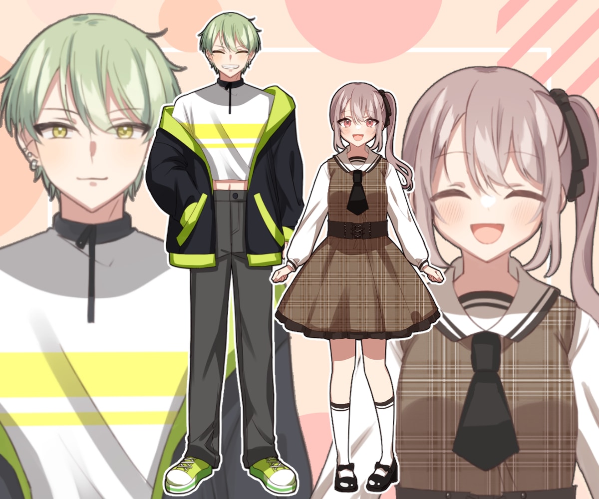 あなただけのキャラクターイラストを制作します IRIAM、キービジュアル、TRPG、ゲーム作成などに最適！ イメージ6