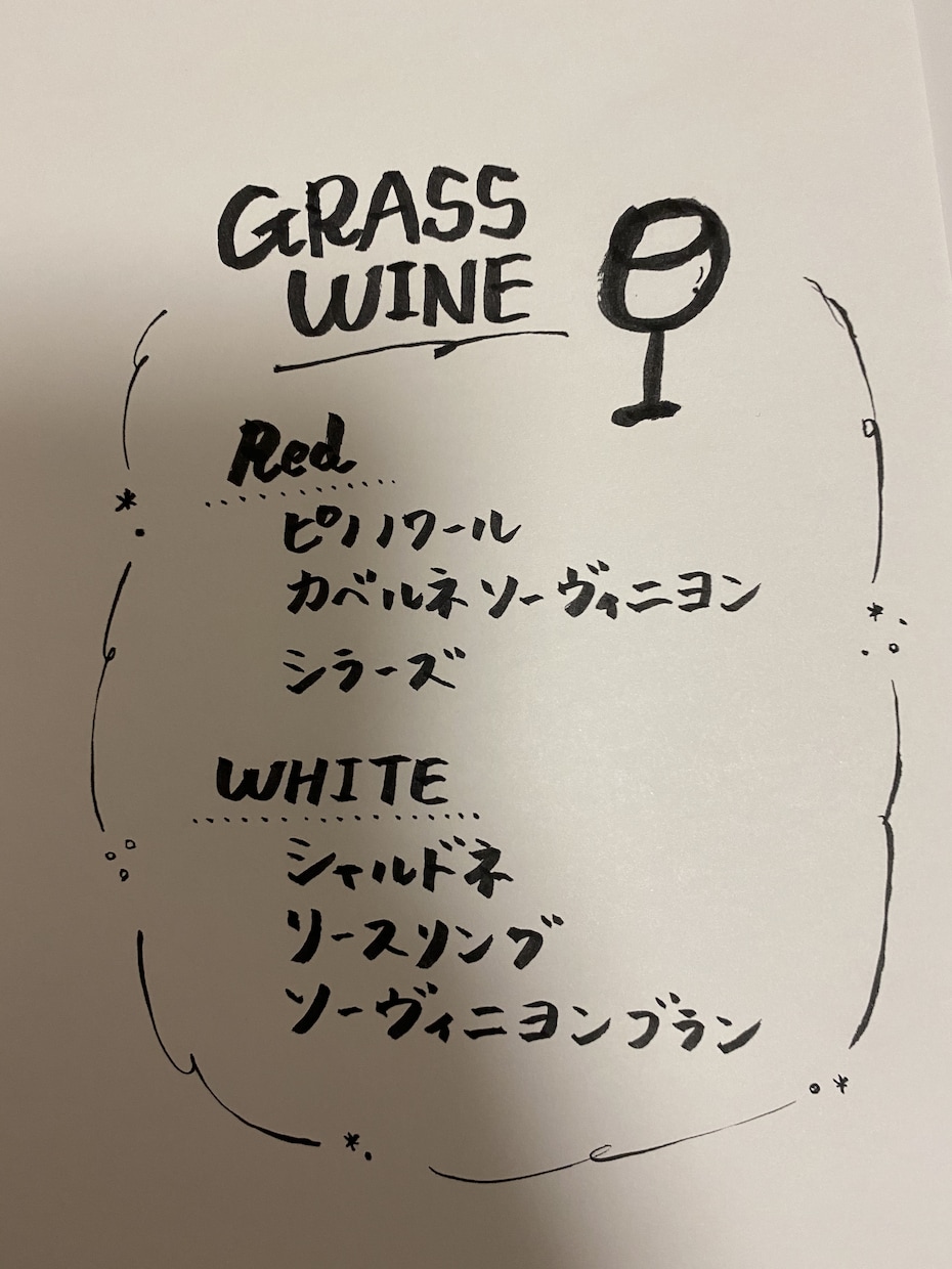 メニュー2枚書きます 忙しい店主さん、お手伝いします！ イメージ3