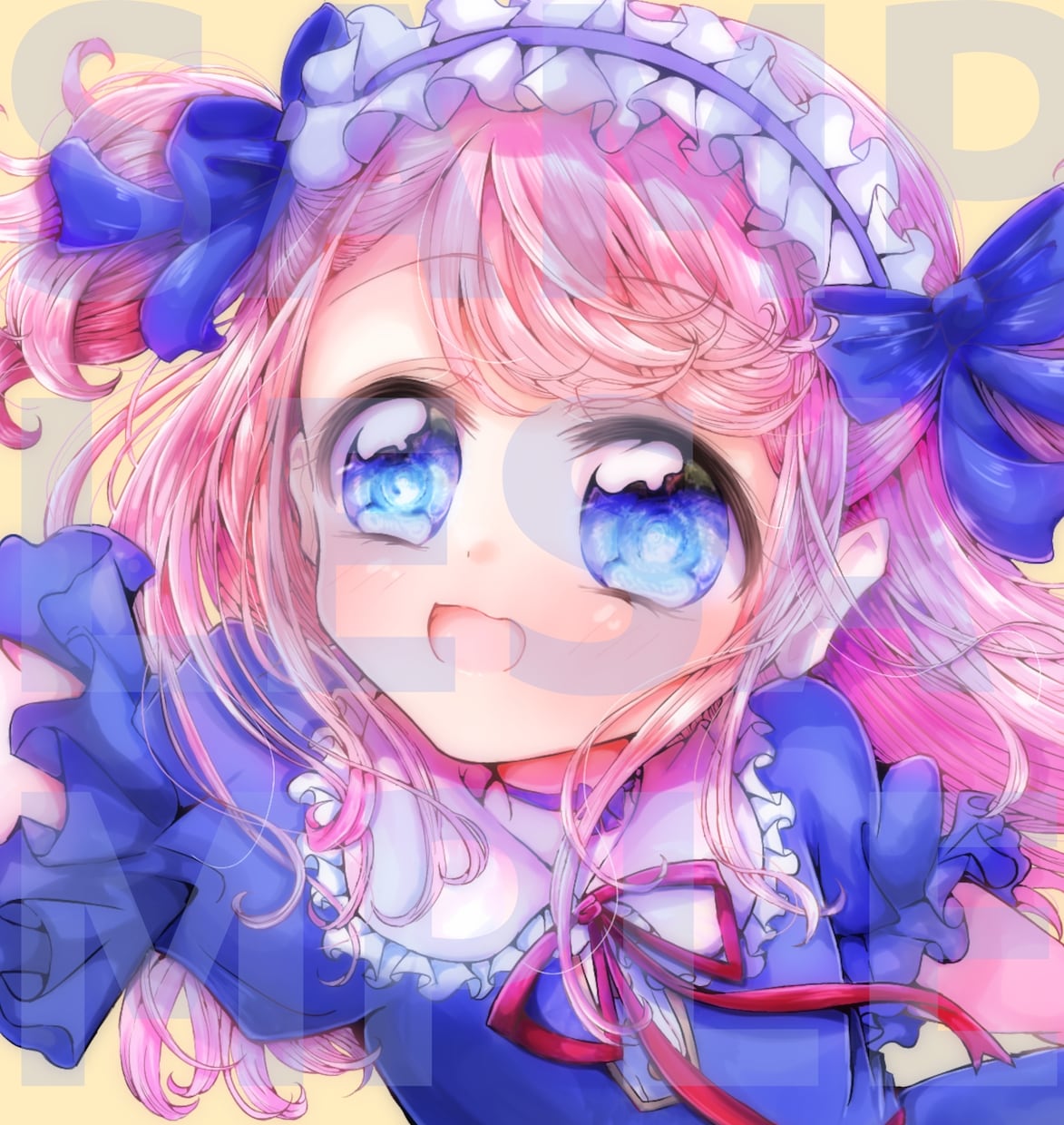 全身OK！かわいい女の子のイラストを描きます きゅるんと大きな瞳が特徴です♪ イメージ5