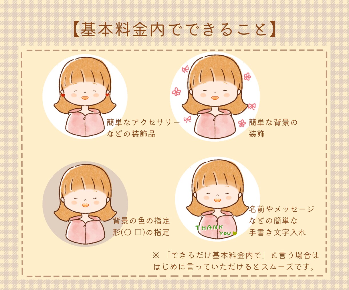 ほっこりかわいいアイコン描きます \先着10名限定特価/ブログ・SNS・ギフトにいかがですか イメージ3