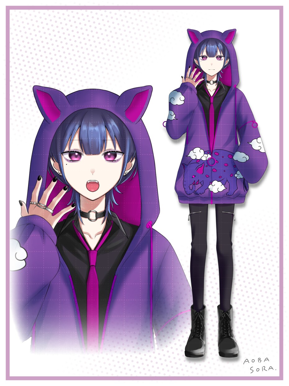 IRIAM・Vtuber活動にも◎立ち絵を描きます キービジュアル、TRPG、サムネやアクスタ等グッズにも対応 イメージ7