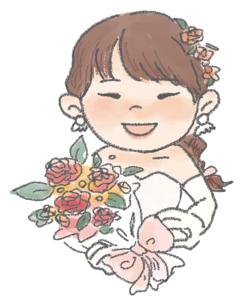 ご結婚祝いに♡かわいいイラスト作成します かわいくておしゃれなイラストを飾りませんか? イメージ6
