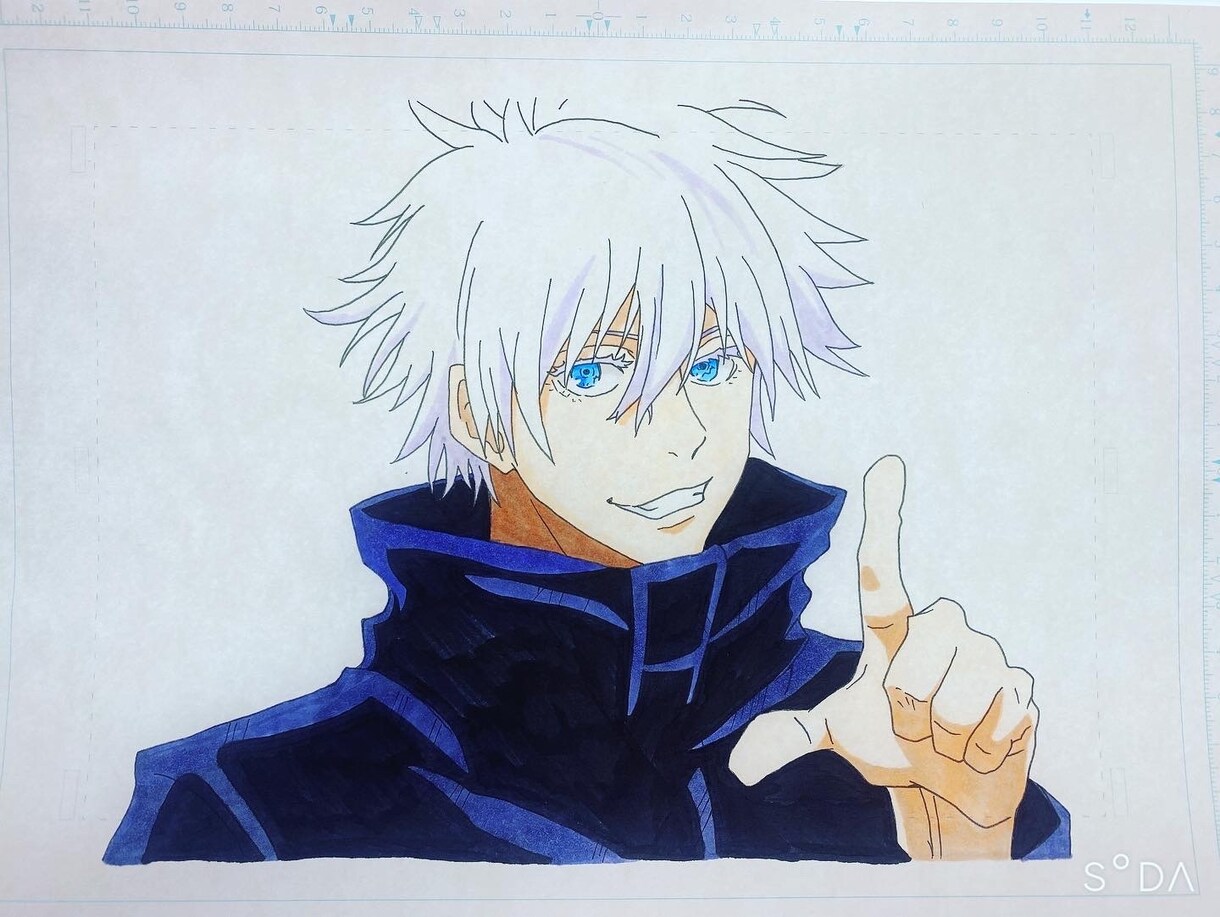 アニメキャラの模写の仕方を分かりやすく説明します 模写にはかなり自信があるので任せてください！ イメージ3