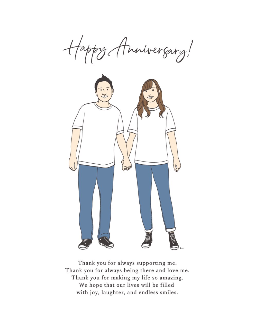 誕生日・還暦祝いに。似顔絵イラスト制作します 古希、傘寿祝い等へのメッセージへの変更も承っております イメージ7