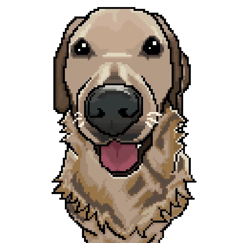 愛らしいペットのドット絵作成します リアル調、デフォルメ調などご希望の仕上がりにできます イメージ4