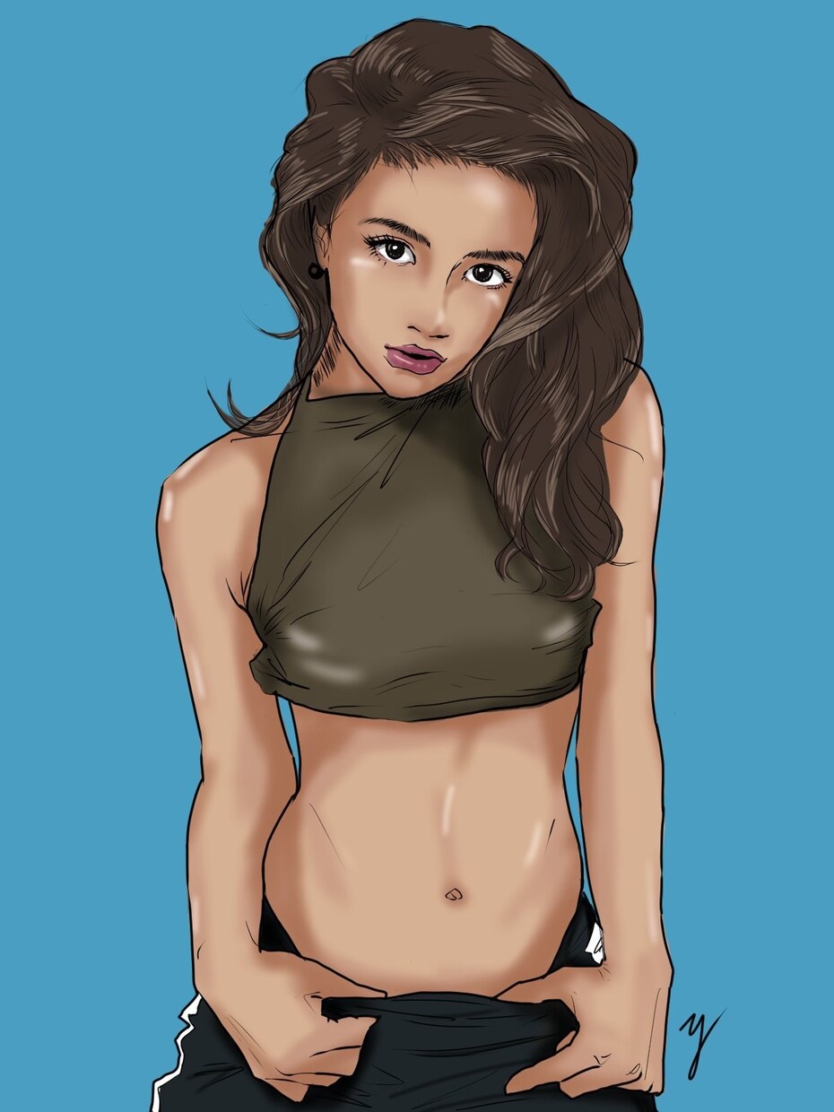 個人・商用OK！カッコ可愛い女性のイラスト描きます キュートからセクシーまで、あなた好みの女性イラストをお届け！ イメージ8