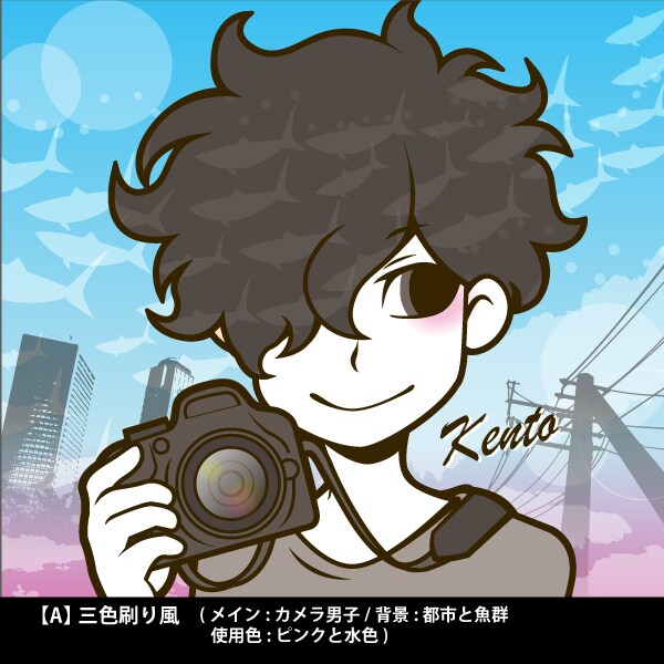 おしゃれでポップなアイコン&イラスト制作します ひと味違ったオリジナルアイコンつくりませんか? イメージ4