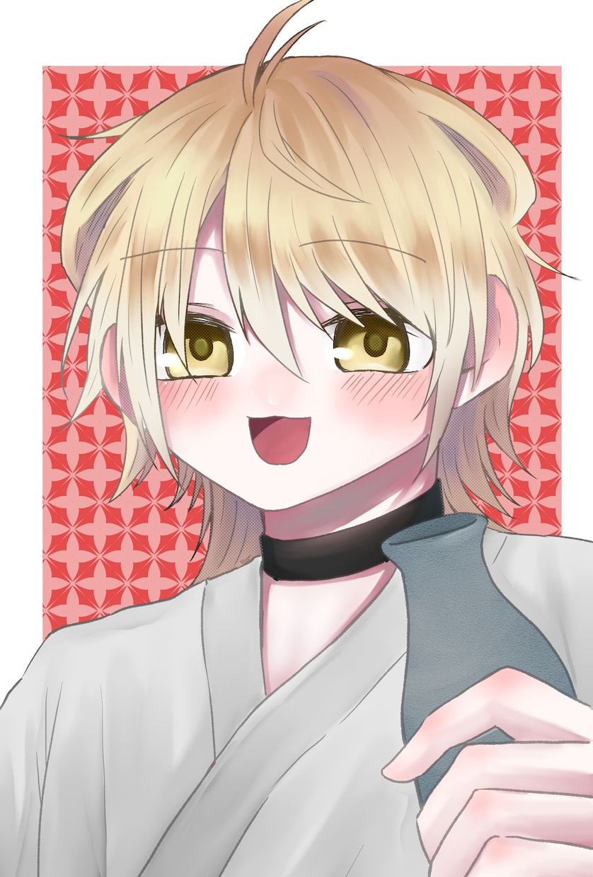 お顔メインのイラストを描きます 簡単にささっとアイコンイラストを描いてほしい方向け！ イメージ5