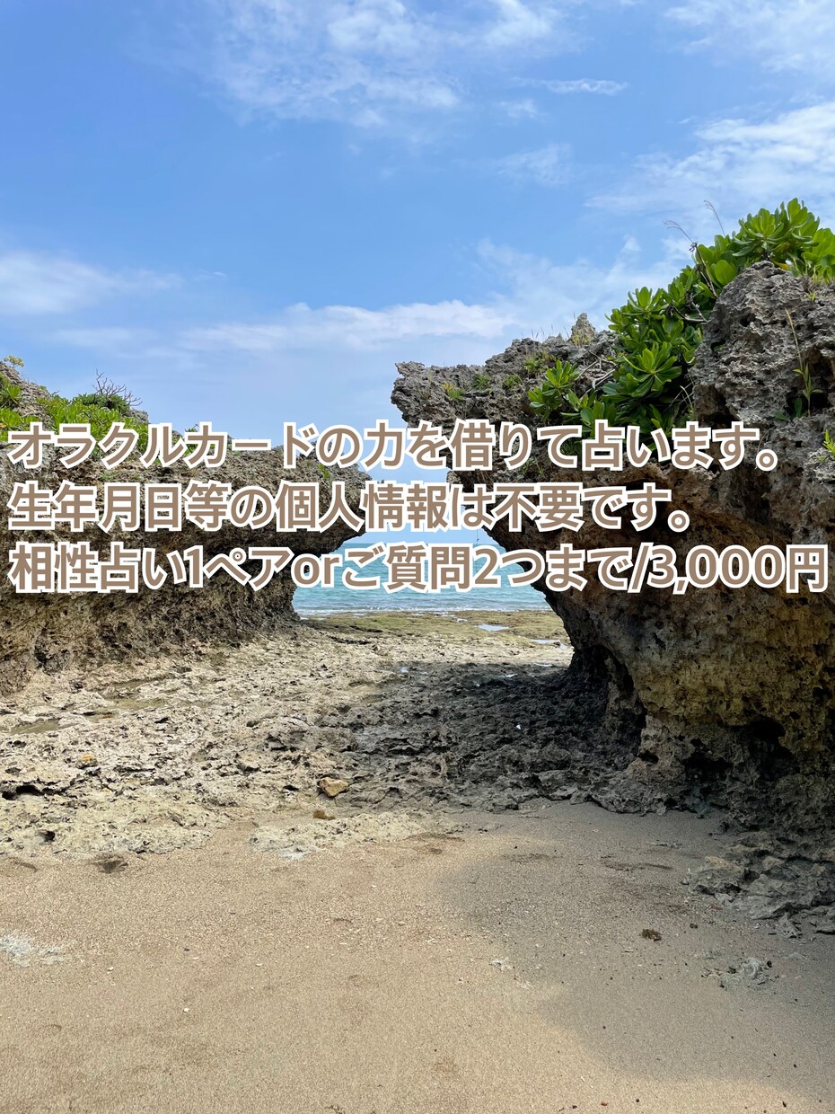 オラクルカードで占います とにかくポジティブなアドバイスをお伝えします。 イメージ1