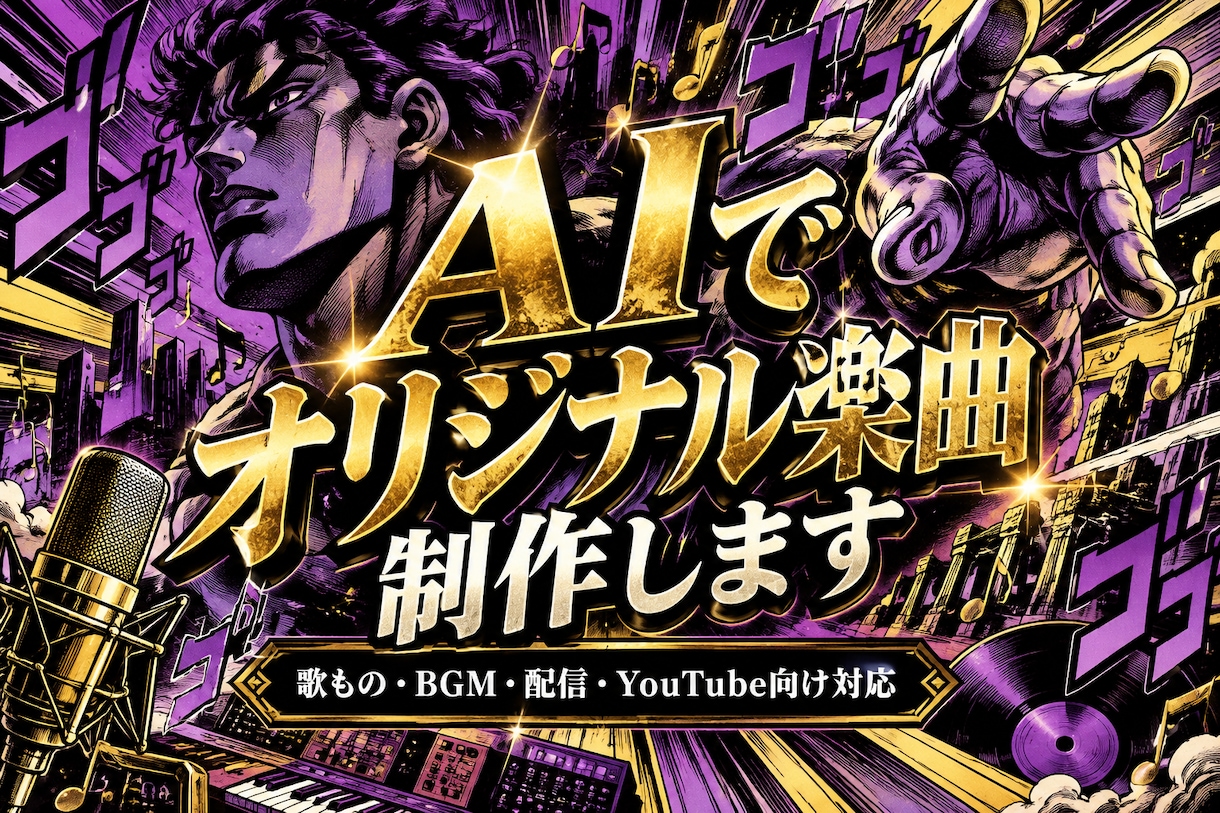 オリジナル楽曲、BGM作ります あなたのイメージに合わせた音楽を生成します。 イメージ1