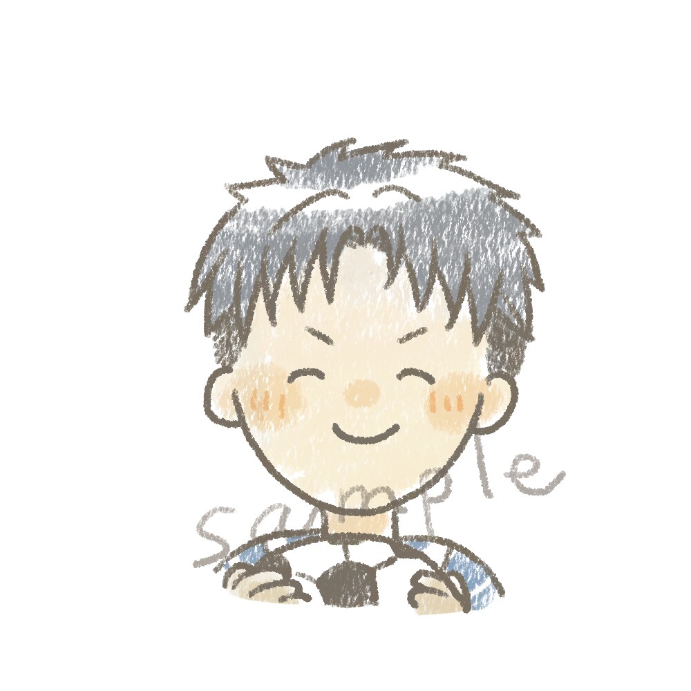 クレヨンタッチ　こどものにがおえお描きします やさしい、ほのぼのと。アイコン、プレゼントetcに☆ イメージ10