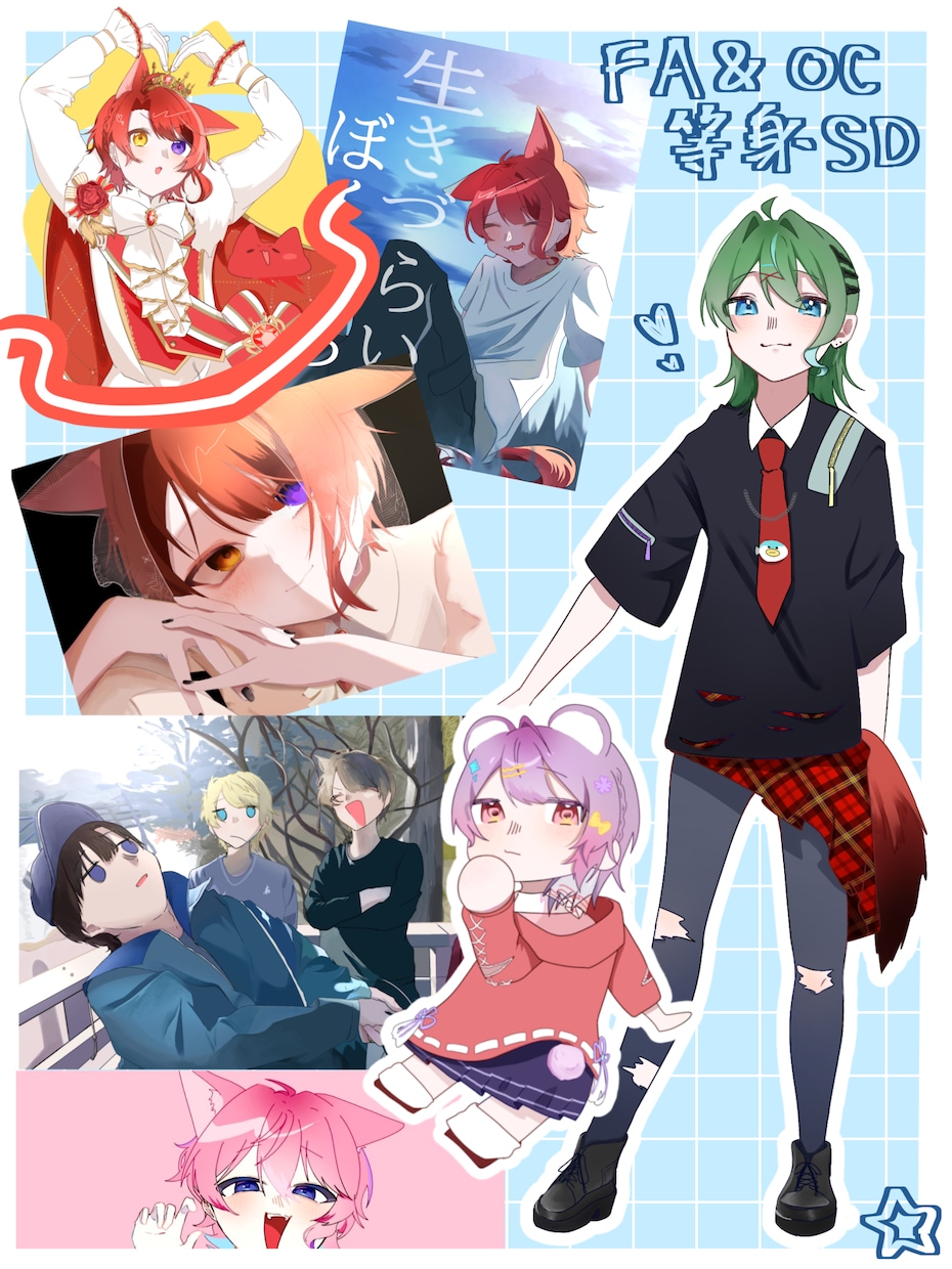 貴方の1番と思うイラストを描きます 綺麗、可愛いイラストを描きます イメージ2
