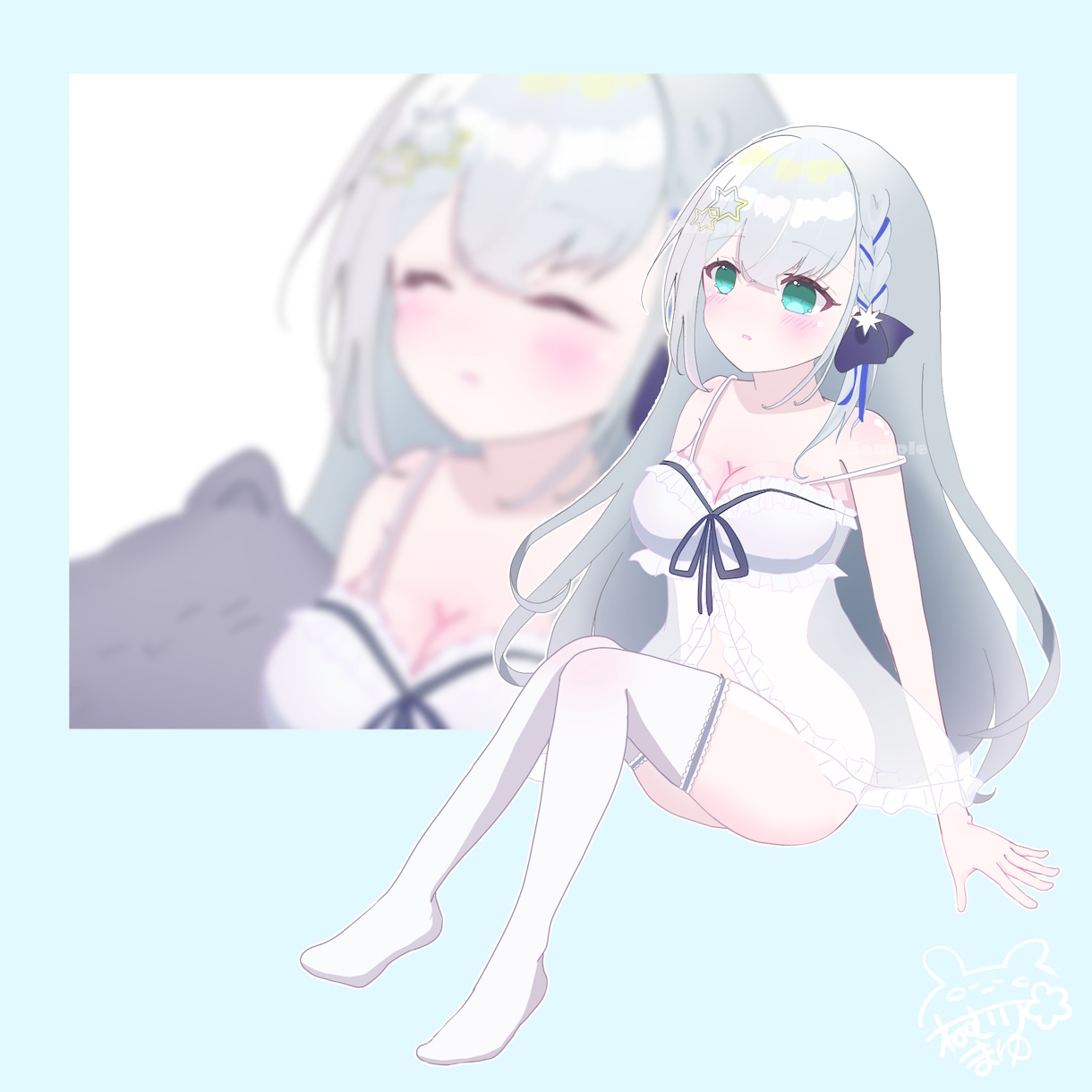 歌ってみた動画等のイラストを制作いたします 歌い手さん！VTuberさん！キャラの個性を大切に描きます イメージ2
