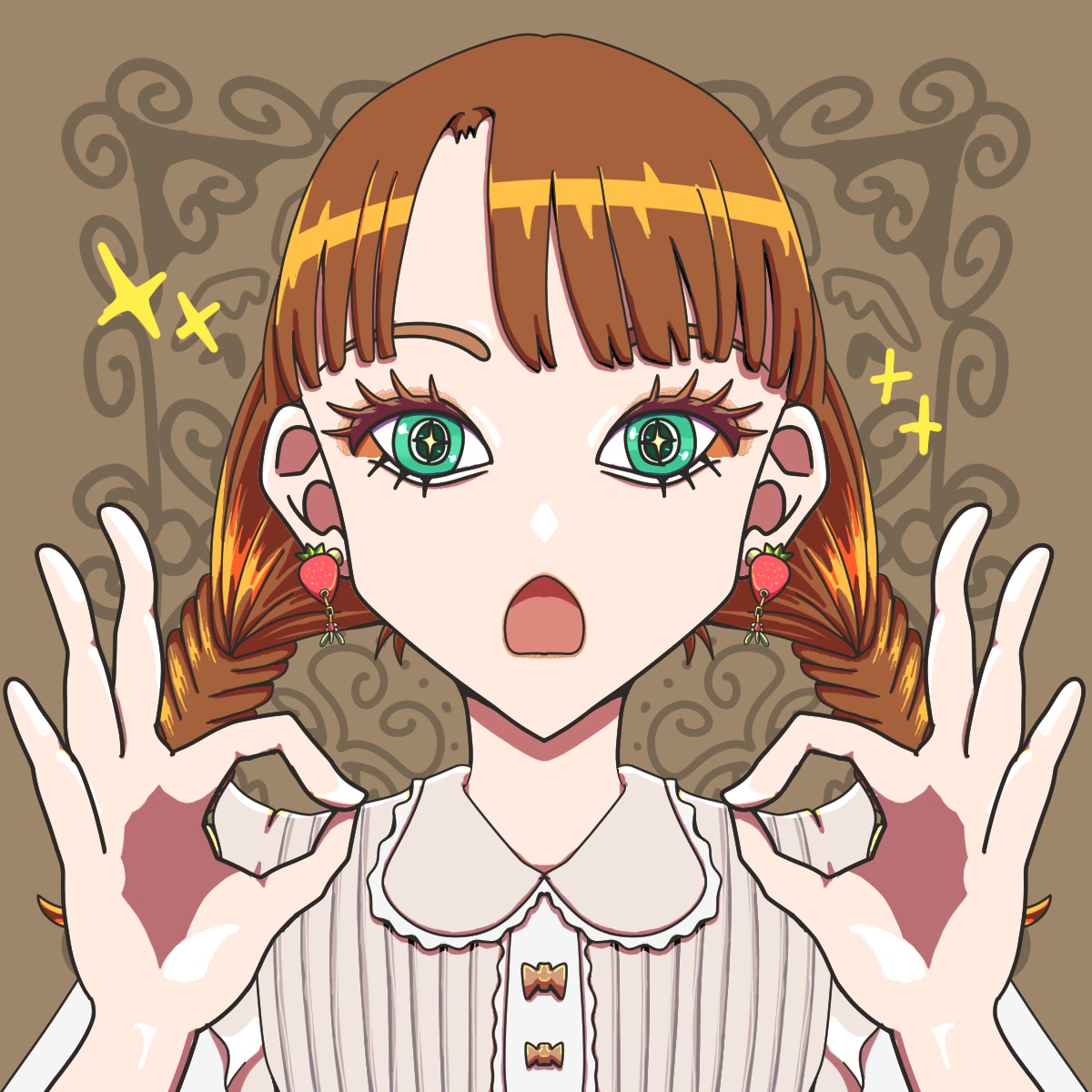 少女漫画（マンガ）風似顔絵を可愛くカラーで描きます SNSアイコンやカバー写真、プレゼント等をかわいく作成します イメージ7