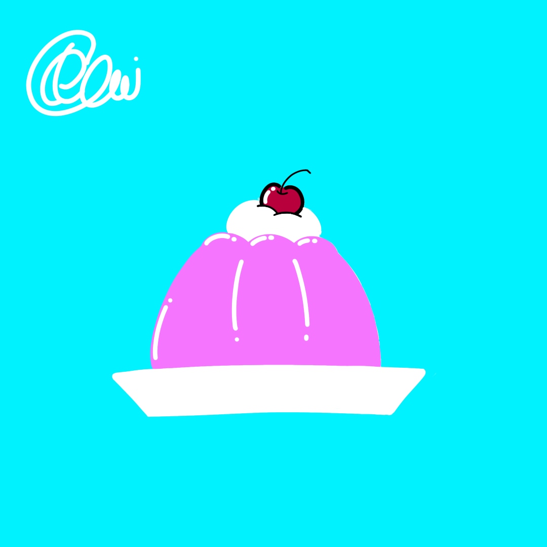 食べ物や飲み物をポップに描きます ポップでかわいいたった１つのイラストを作成します。 イメージ3