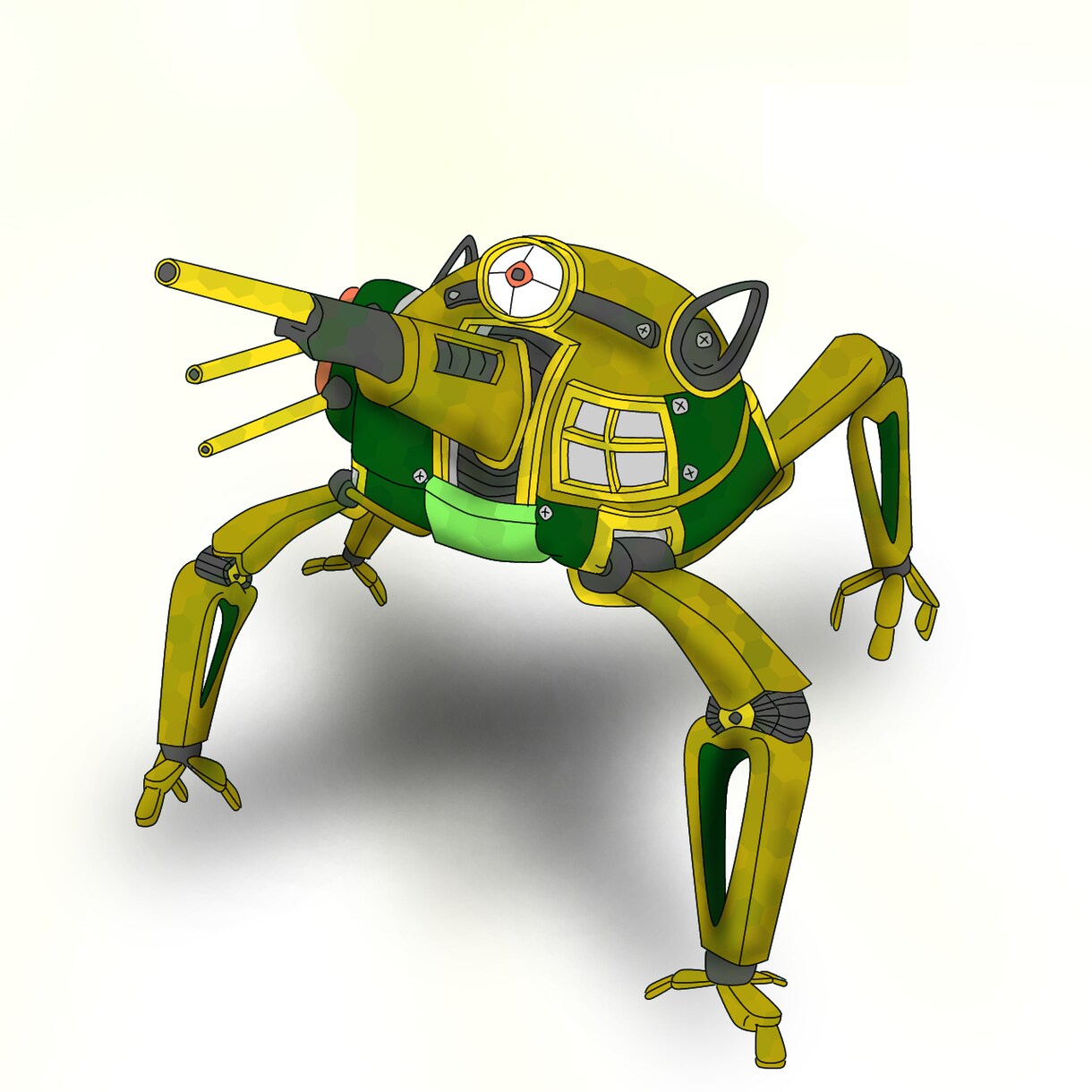 ゆるーいロボット描きます あなたのためのゆるーいロボット要りませんか? イメージ3