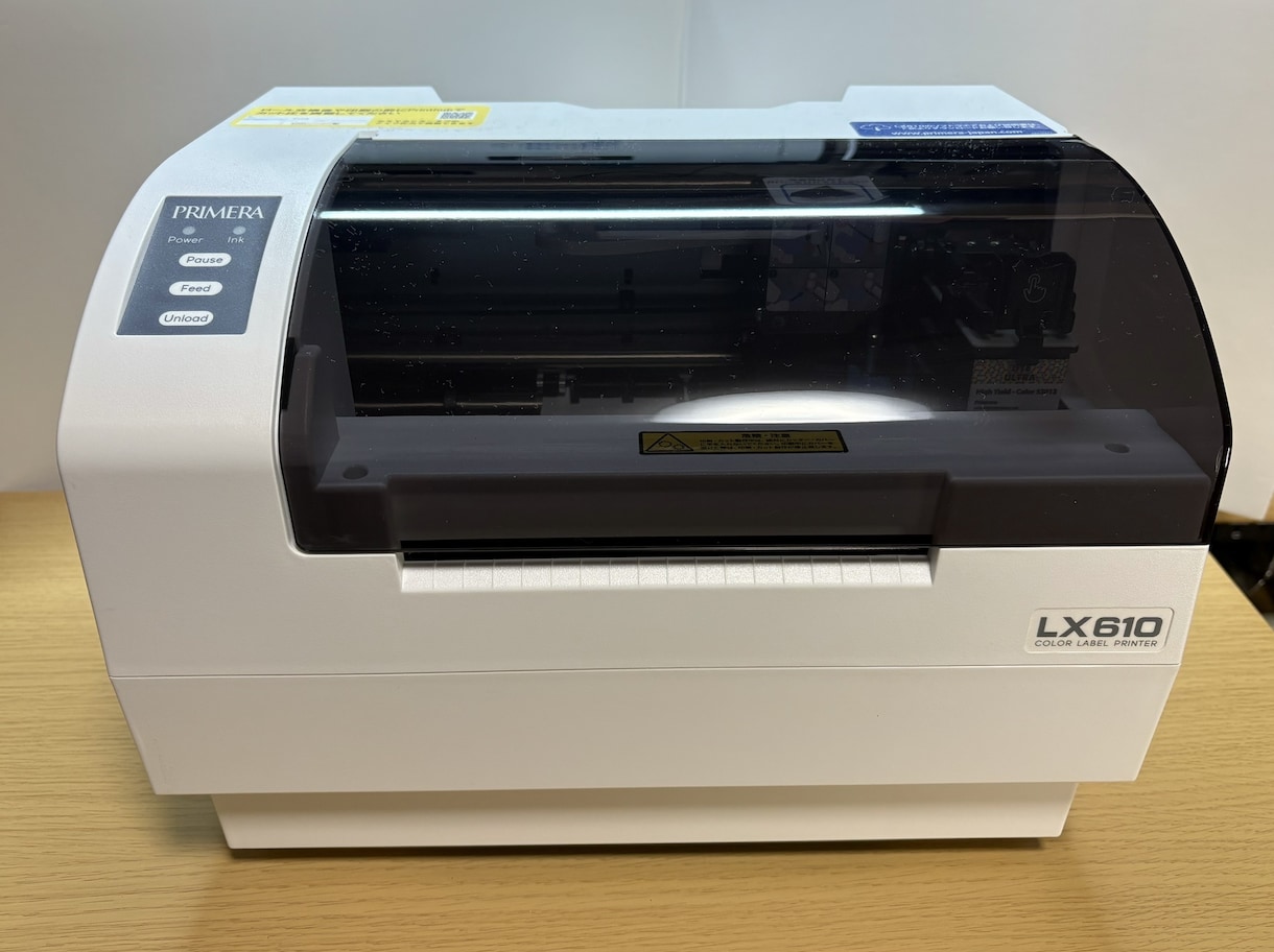 LX610ラベルプリンタ用シールデザインします LX610用のラベルシールをイラストレータで作成して提供 イメージ3