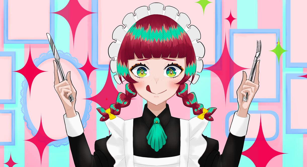 あなただけのオリジナルイラスト描きます ラフ確定前の修正が何回でも無料！！ イメージ3