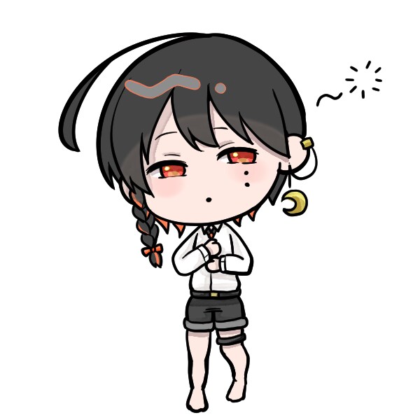 パステルなミニキャラます ふわっと可愛いSDイラストやLINEスタンプ向け！ イメージ2