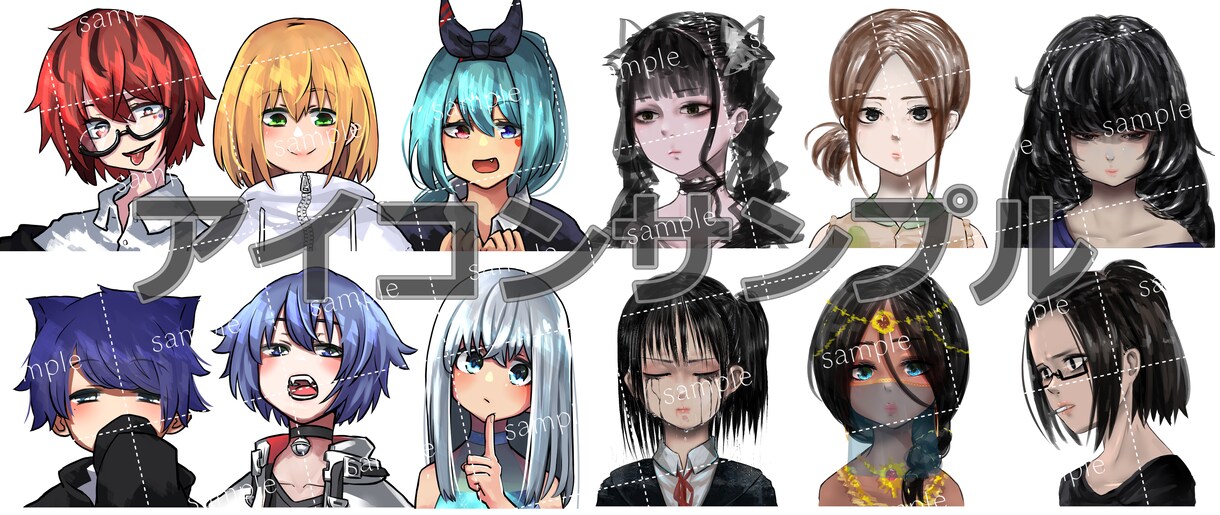 商業ok キャラデザからイラストまで制作できます TRPG、サムネ、動画、キャス画、グッズ イメージ3