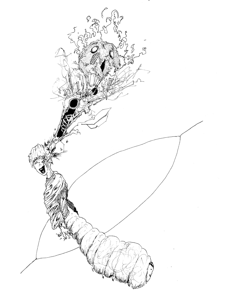 独特な世界観のオリジナルキャラクター書きます 僕の想像力と発想力にお任せ下さい。 イメージ8