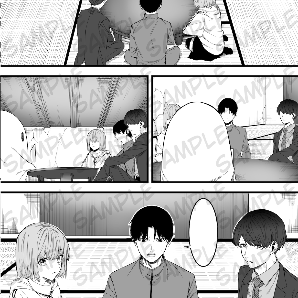 必要なのはイメージだけ！本格モノクロ漫画制作します 商用漫画制作実績のある漫画家が丁寧に作画いたします！ イメージ6