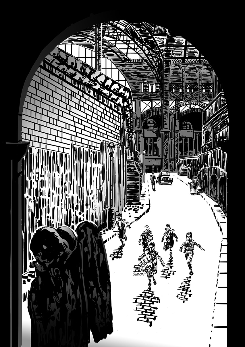 一枚絵・小説の挿絵などお描きします 小説や児童文学に使われていたような絵をお求めの方へ イメージ6