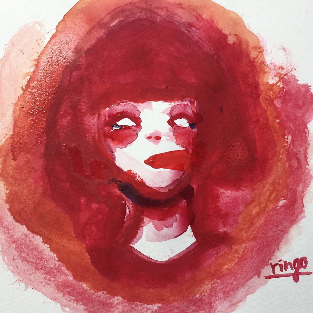 オリジナルイラスト画を描きます 沢山の色を合わせることで独自の色を生み出して絵を描いています イメージ2