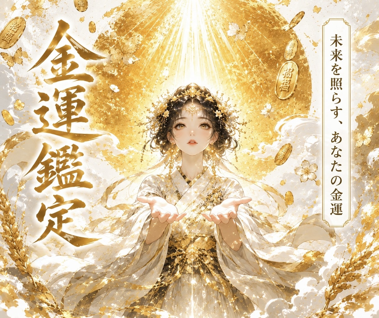 金運低迷の原因とお金の流れを霊視鑑定します 豊かさを遠ざける風の滞りを読み解く金運霊視鑑定 イメージ1