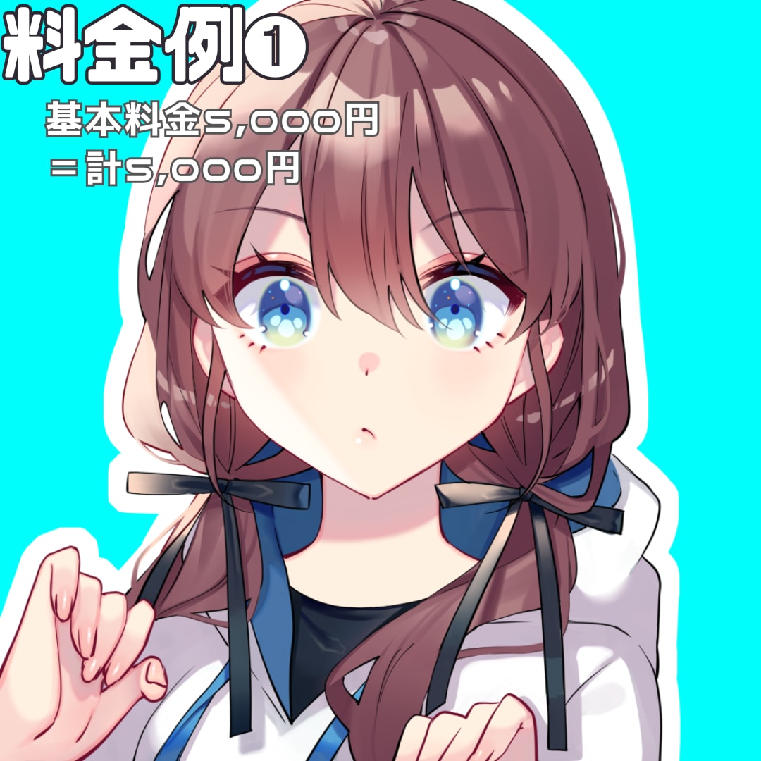 修正回数制限なし◎アイコンイラスト描きます 商用利用，著作権譲渡無料です！ イメージ2