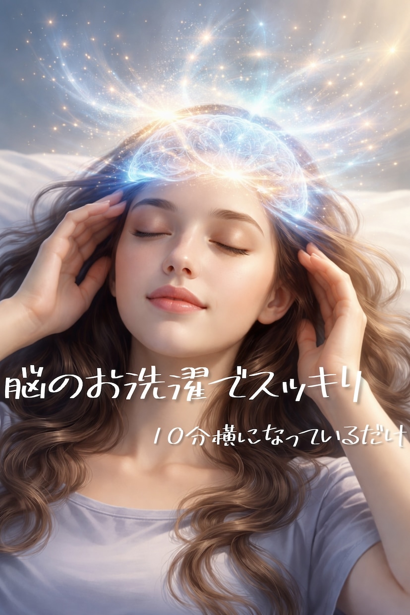 脳疲労を10分でお洗濯して頭がスッキリして頂けます モヤモヤ、グルグル、ザワザワ、イライラ、ズーンを手放そう！ イメージ1